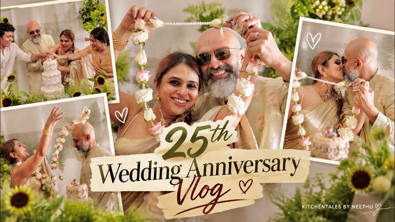 25th Wedding Anniversary Vlog | Kitchentales by Neethu