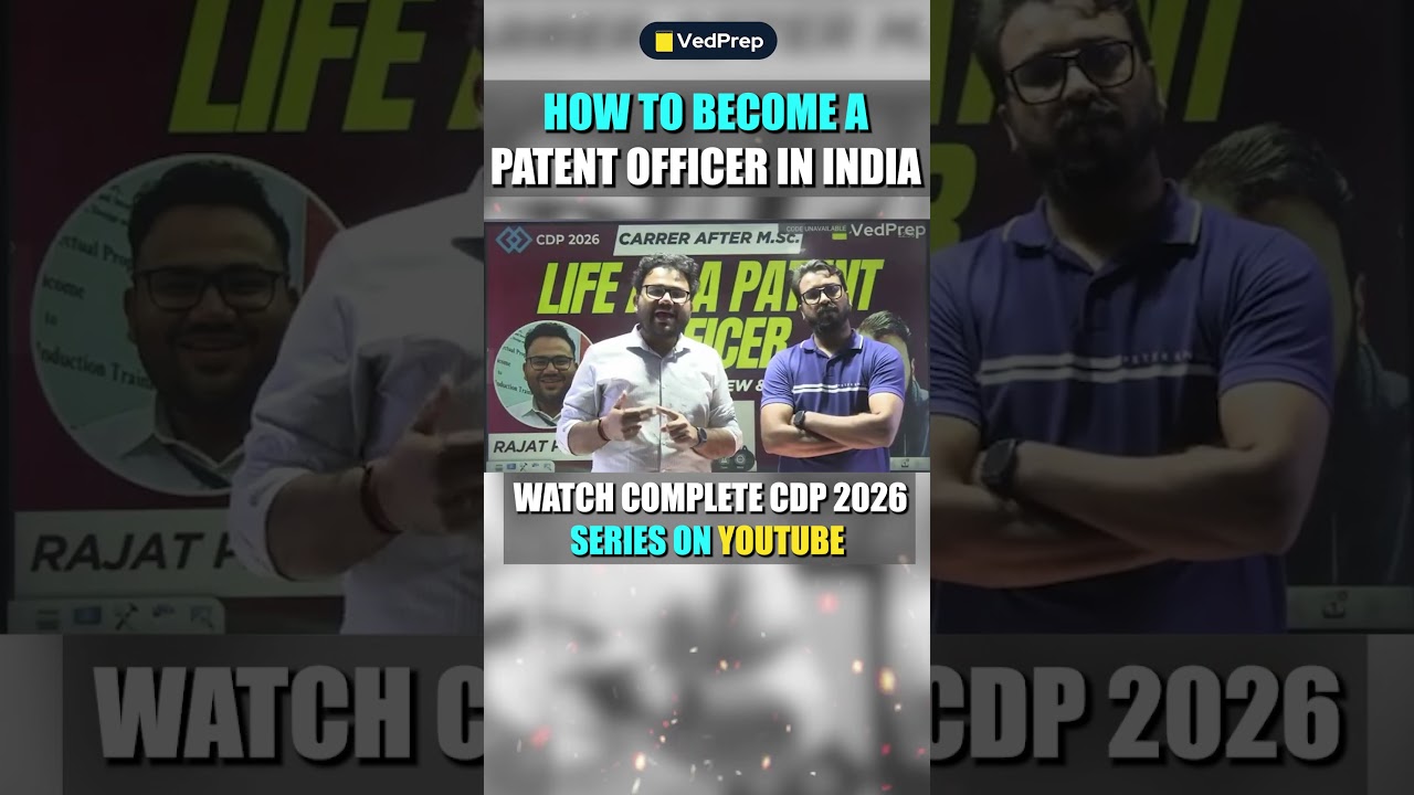 How to Become a Patent Officer in India | Topper's Talk | Detailed Information | CDP 2026