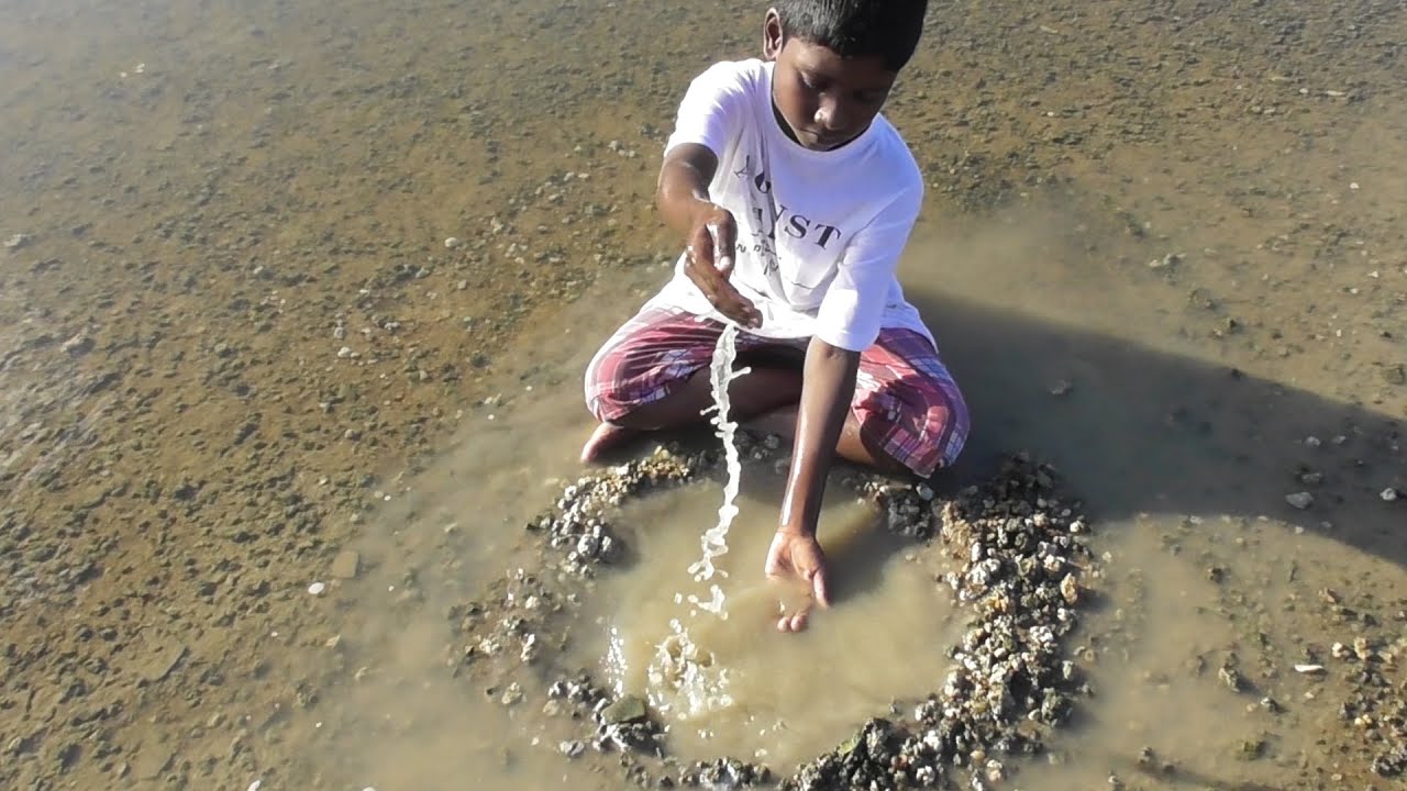 Mini ASMR river sand and water RELAX sounds 🙏❤️🙏