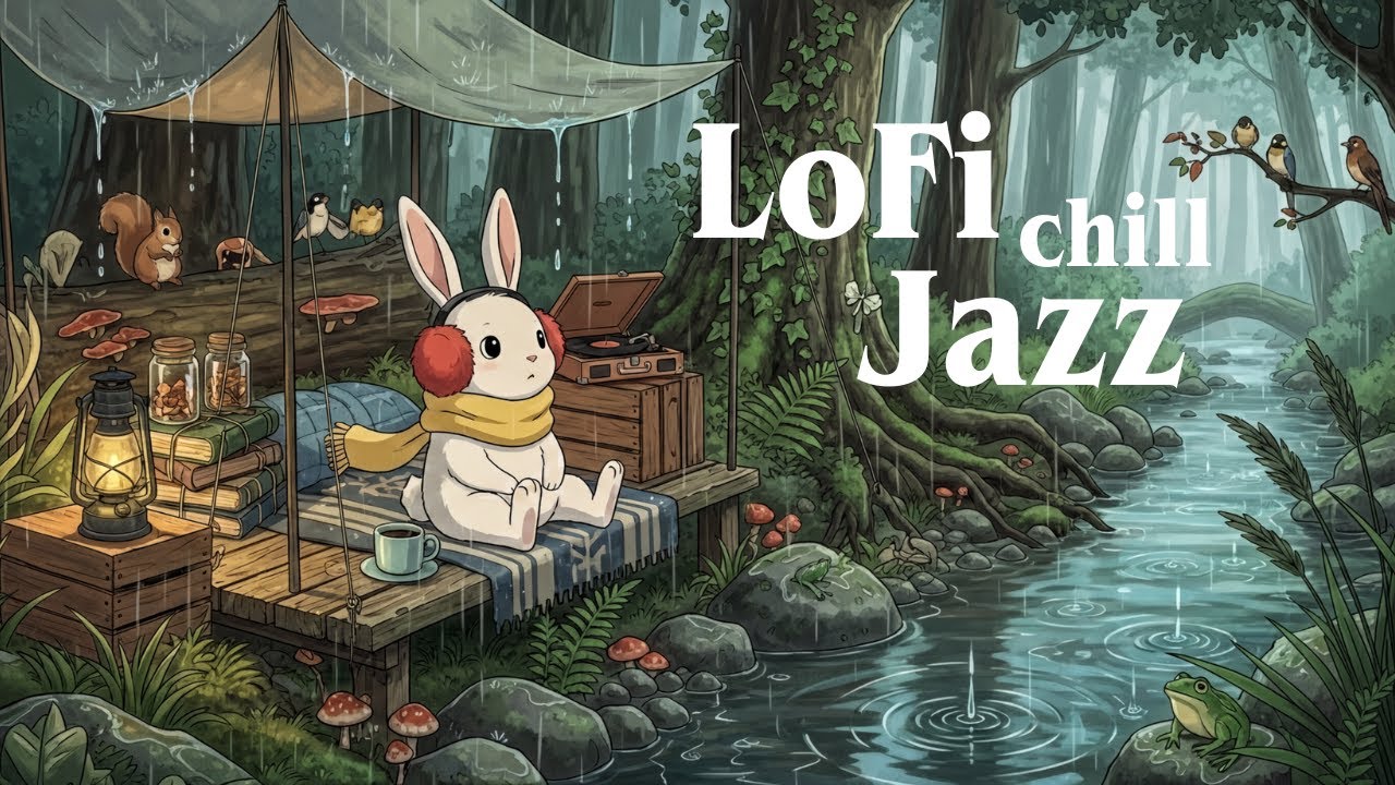 Chill Rainy Evening ☔️  Lo-Fi | R&B | Jazz. 2 Hours of Music for Chill | Study | Deep Focus