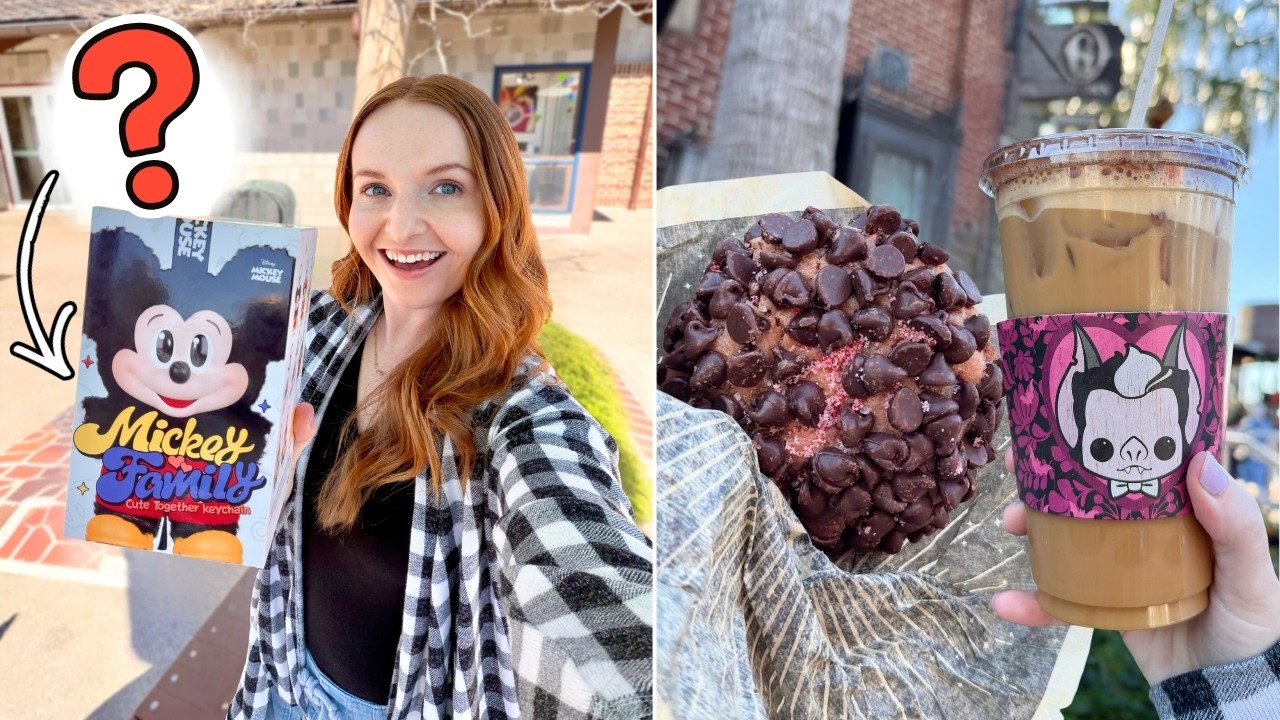 Disney Blind Box UNBOXING, Shopping at Disney Springs & Valentine's Day Treats at Gideon's Bakehouse