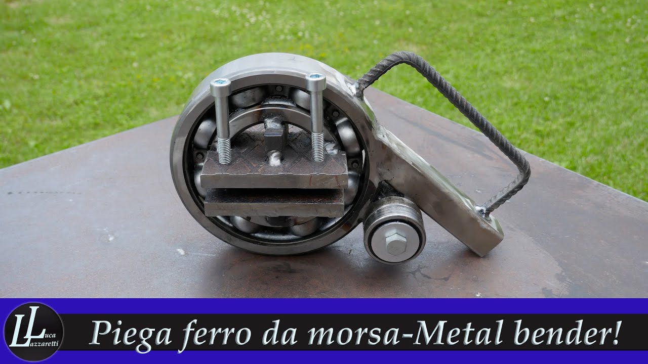 #37 COME FARE Piega metalli da morsa fai da te!(Metal bender)