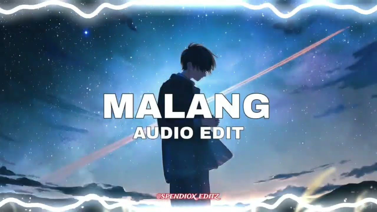 MALANG - DHOOM 3 | [EDIT AUDIO] | SPENDIOX EDITZ | #editaudio