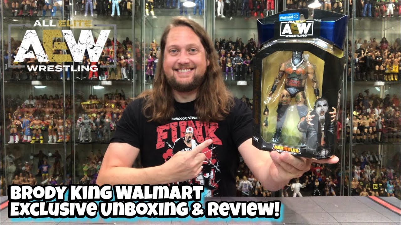 Brody King AEW Unrivaled Walmart Exclusive Unboxing & Review!