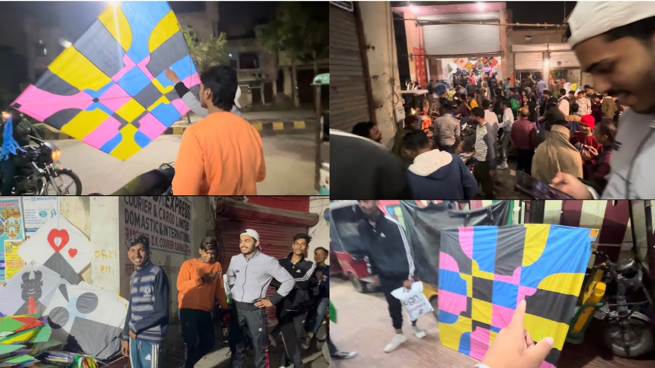 #KARNALSADARBAJAR (kite buying in sadar bajar ,huge kite and having fun