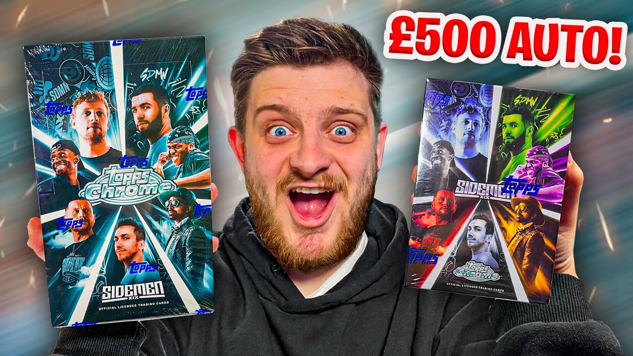 *NEW* SIDEMEN TOPPS CHROME OPENING! (RARE AUTO PACKED!)