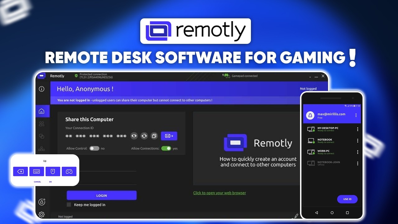 Обзор Remotle &mdash; лучшее программное обеспечение для удалённого доступа к рабочему столу для игр и ...