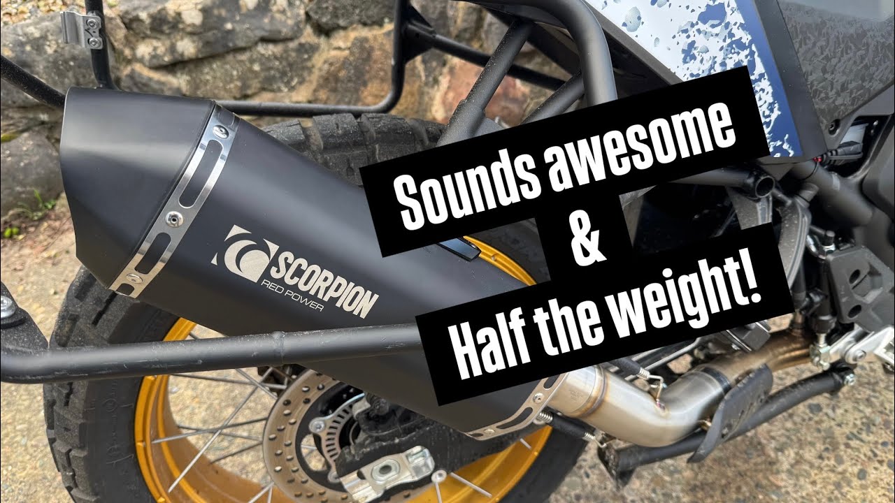 Voge DS 800 X Rally Scorpion Exhaust - Unboxing, Weight, Fitting & Sound