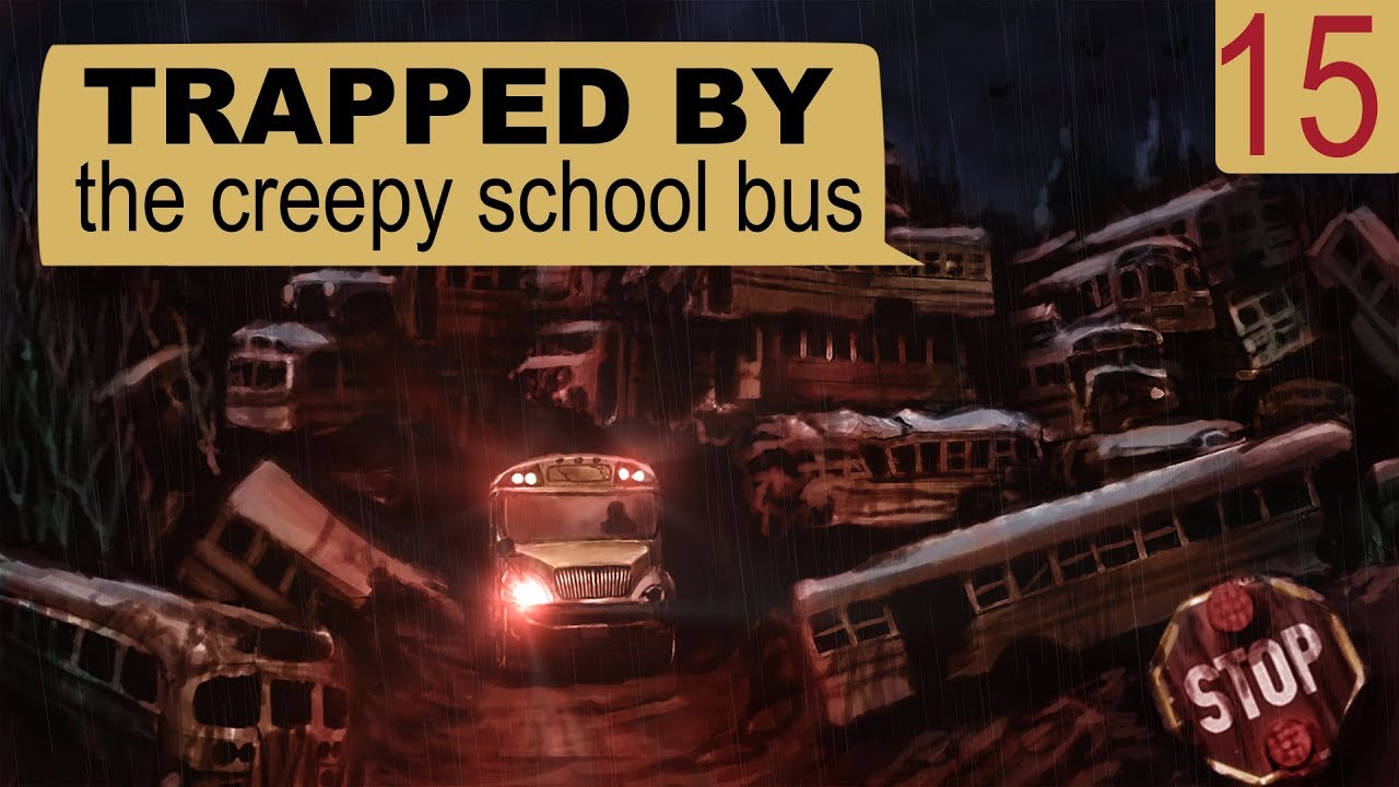 scary text message stories: TRAPPED BY THE CREEPY SCHOOL BUS