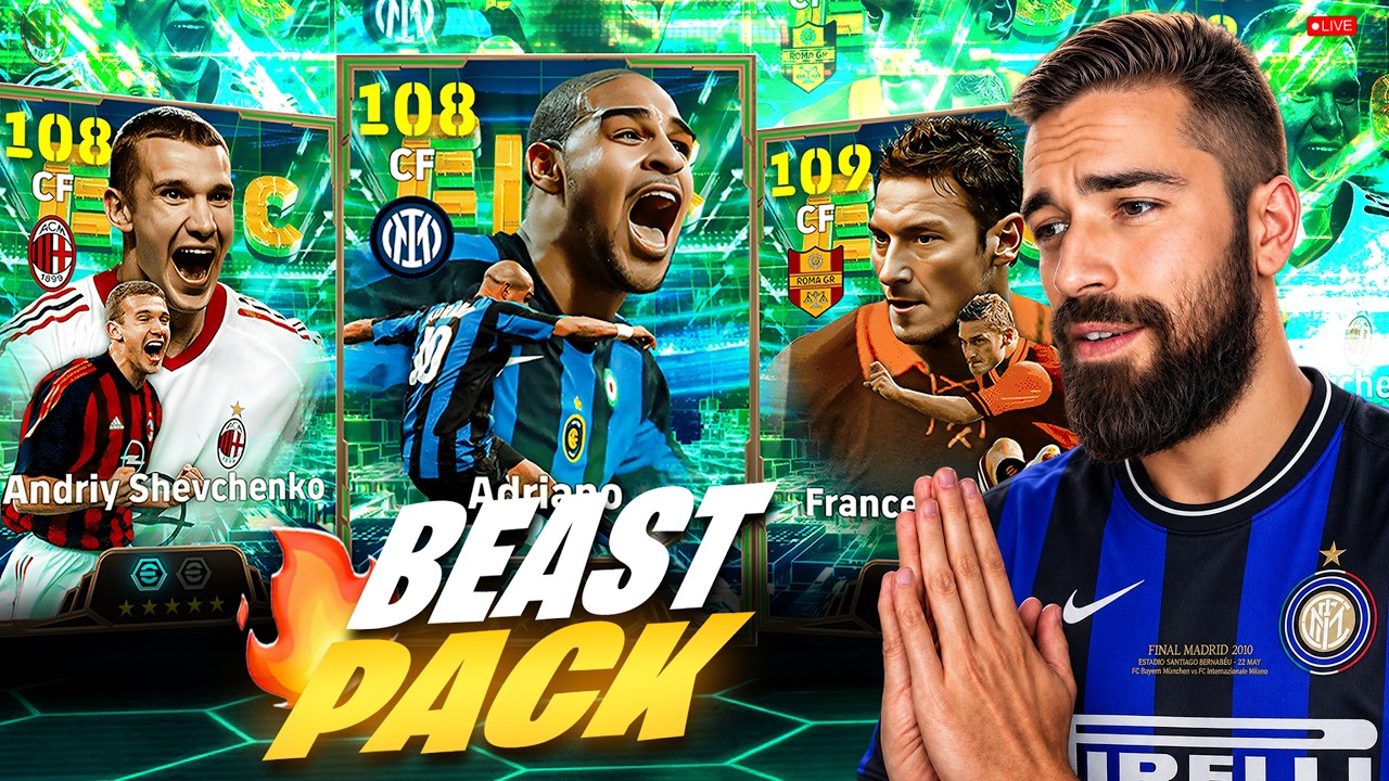 EFOOTBALL 2027 ADRIANO TOTTI SHEVCHENKO NEW SKILL PACK OPENING AND GAMEPLAY TEST🔥