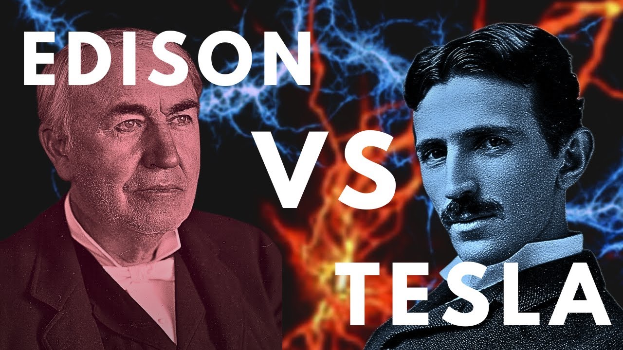 Nikola Tesla and Edison in search of wireless electricity technology