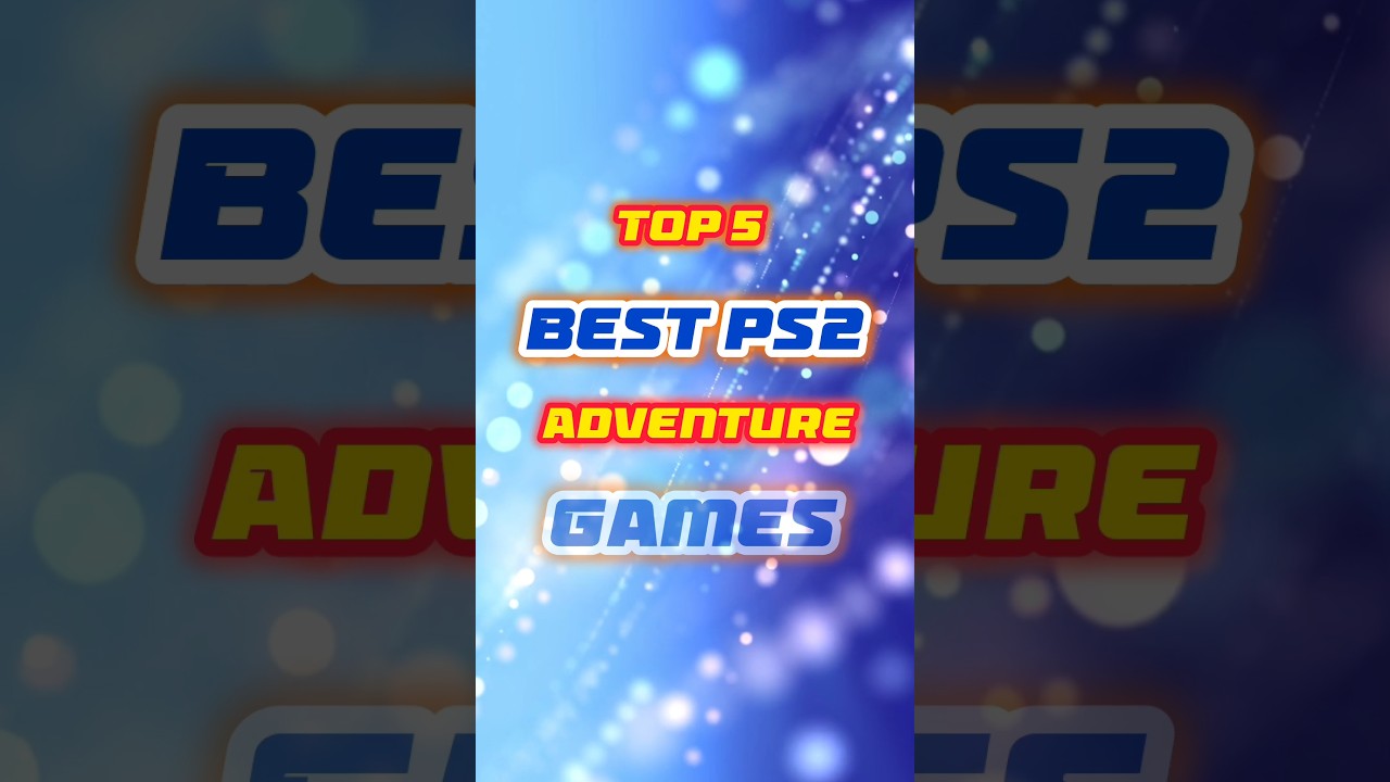 top 5 best PS2 ADVENTURE GAMES#ps2 #adventuregame
