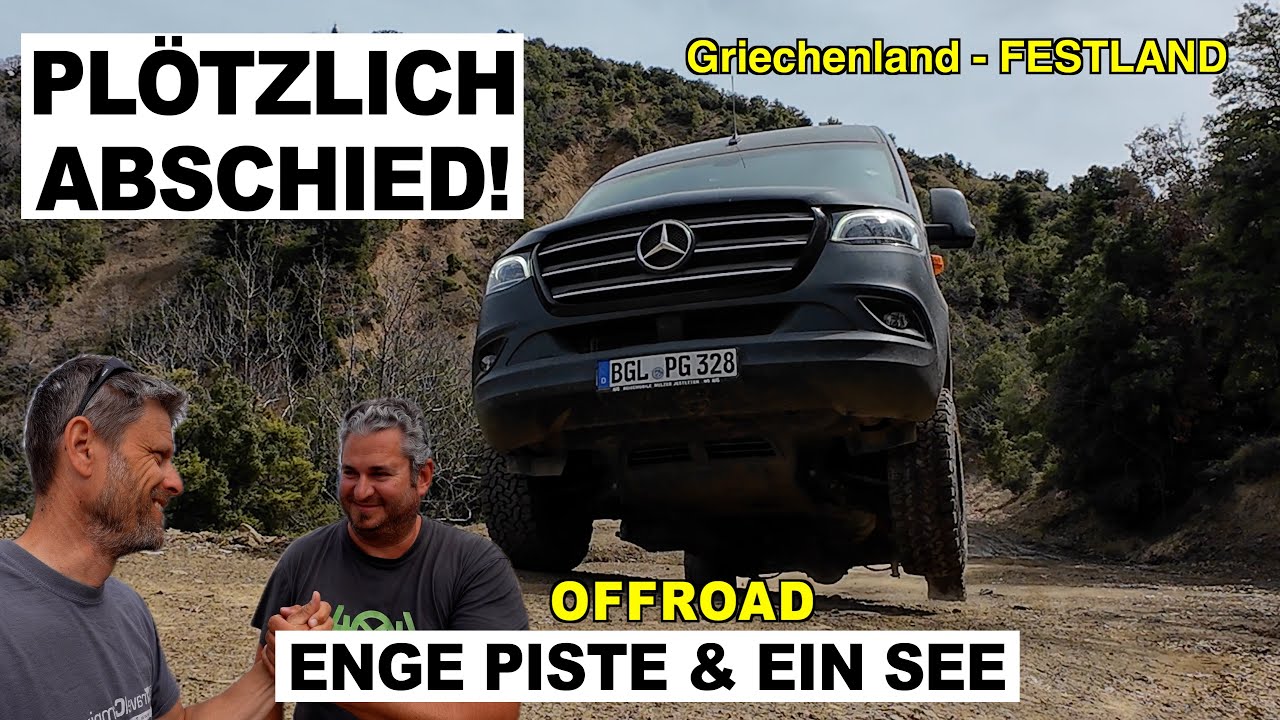 #1150 OFFROAD ABBRUCH und dann geht plötzlich alles ganz schnell | Griechenland, Pössl Roadstar X