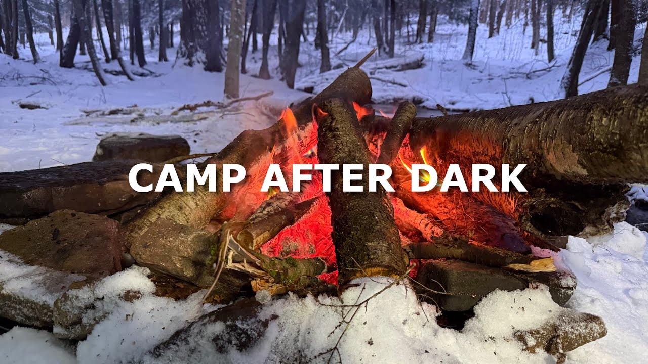 What to Do After Dark While Winter Backpacking