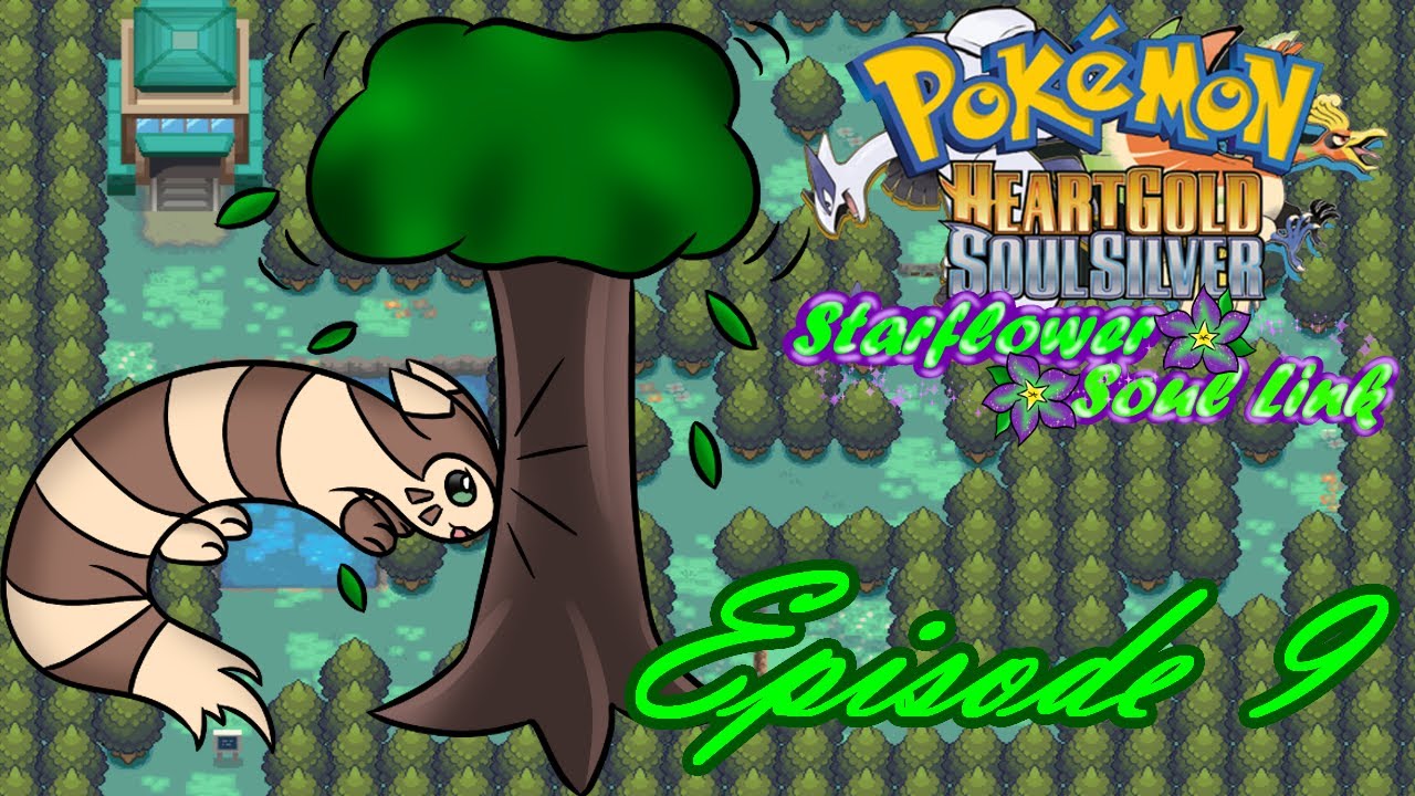 Pokemon HeartGold SoulSilver Starflower Soul Link | Episode 9: Attacking Trees with Our Heads