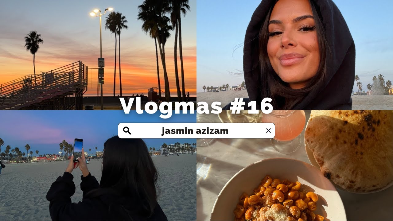 #Vlogmas 16: Beverly Hills, Venice Beach und ganz viel Food! - Jasmin Azizam