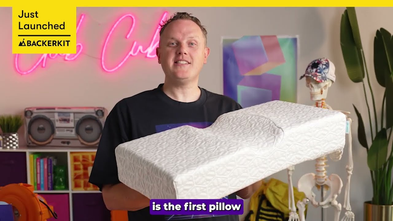 The ONLY Pillow For Side Sleepers and Back Sleepers | The Combo Cube by Pillow Cube