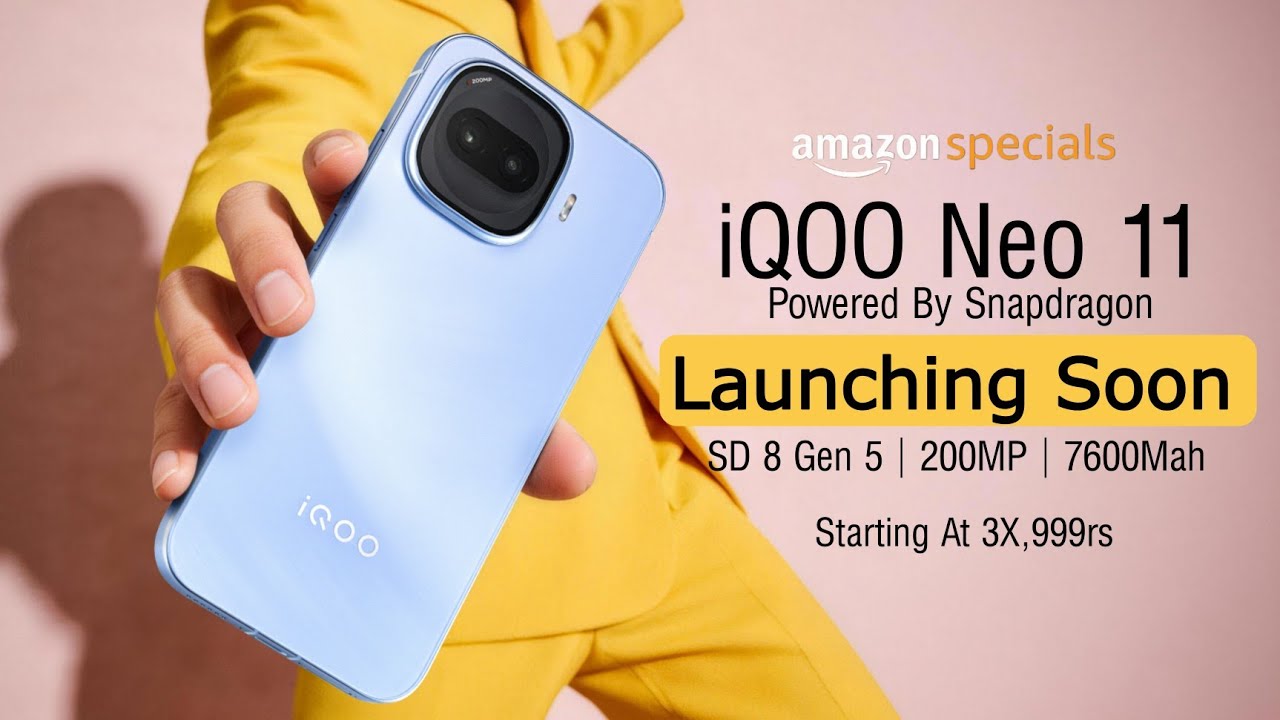Полные характеристики и дата выхода iQOO Neo 11 в Индии | Цена iQOO Neo 11 в Индии