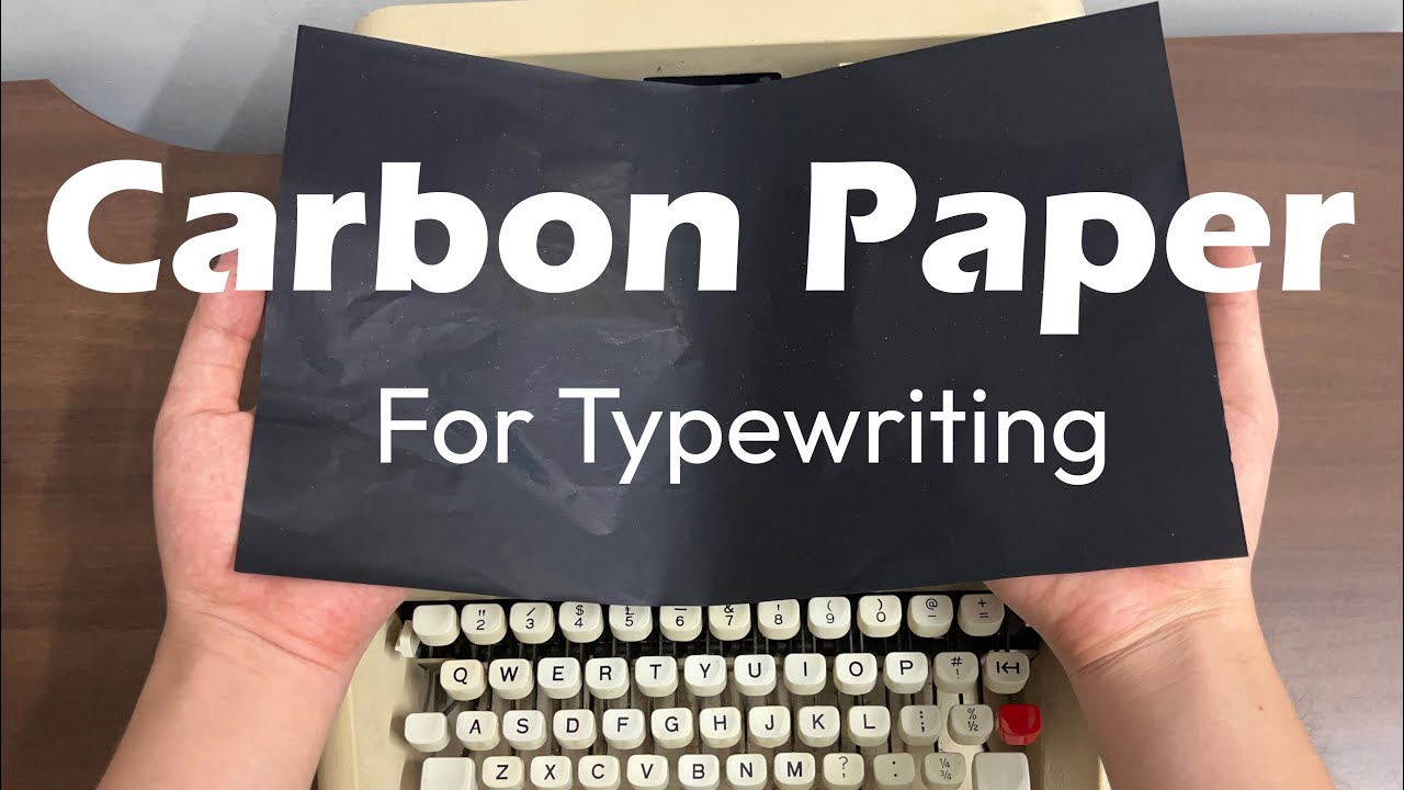 Carbon Paper Duplication