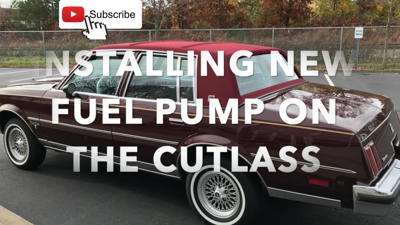 УСТАНОВКА НОВОГО ТОПЛИВНОГО НАСОСА НА МОЙ OLDSMOBILE CUTLASS SUPREME 307 CU 1984 ГОДА ВЫПУСКА