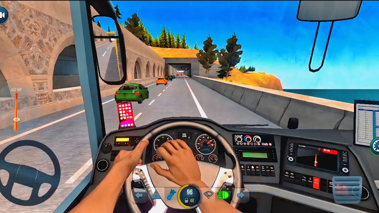 Bus Simulator : Ultimate | Off Road Drive 🏡❌🏁 Zuuks | Volvo 9600 Mobile Gameplay | Ashiyana Travel