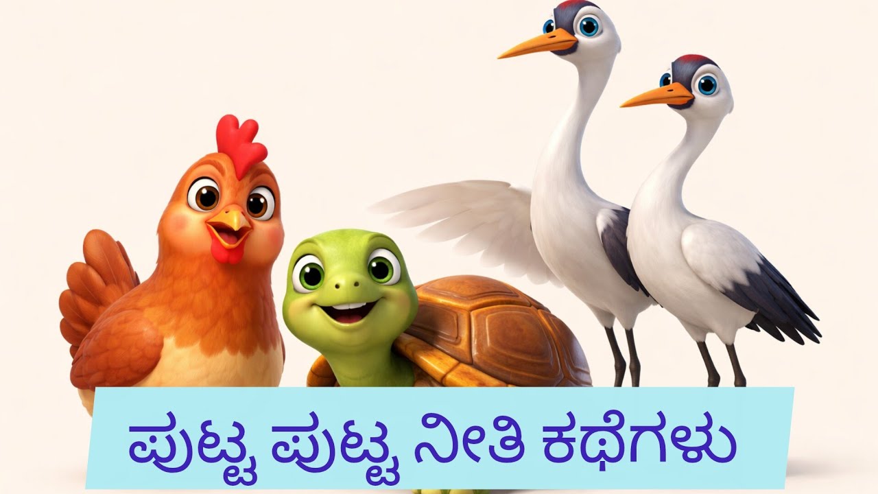 ಪುಟ್ಟ ಪುಟ್ಟ ನೀತಿ ಕಥೆಗಳು #kannadastories #moralstories #kidsvideo #goodstories 