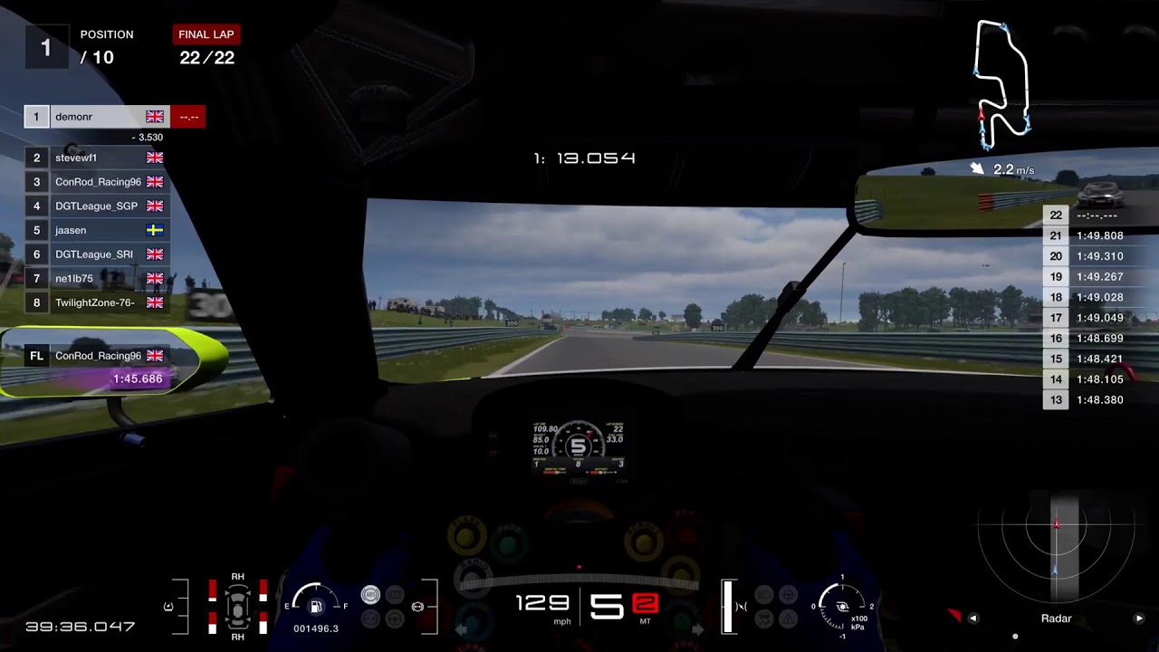 DGT No Boost Series race 5