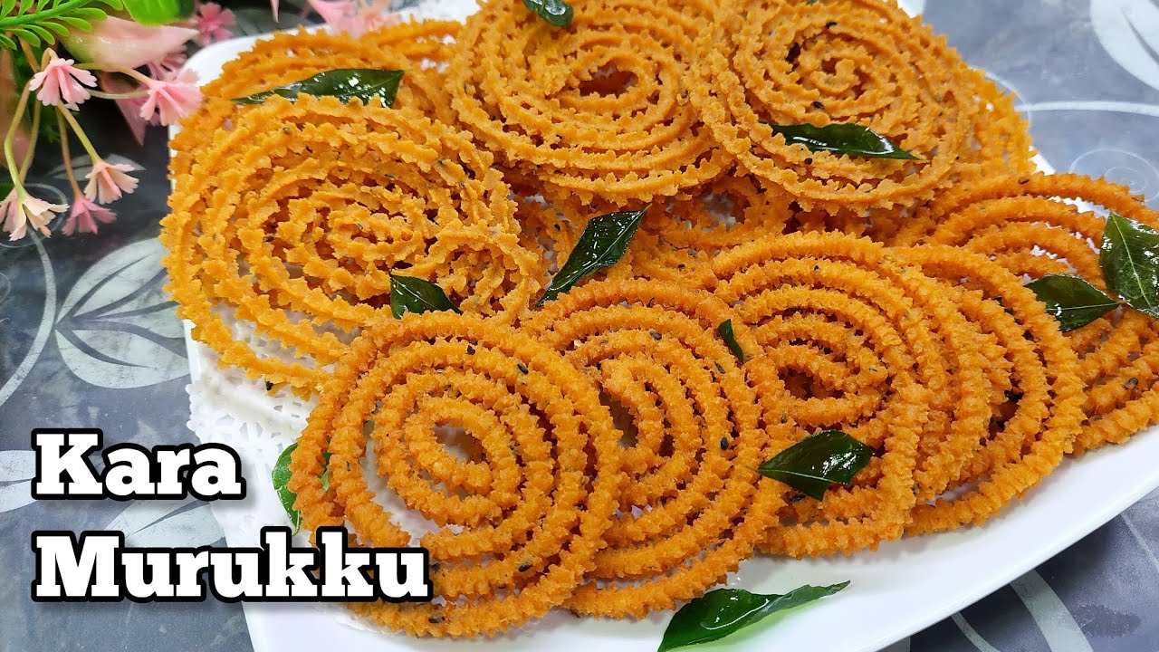 Crispy Kaara Murukku Recipe| Spicy Murukku Recipe| Mullu Murukku, Deepavali Snacks Recipe