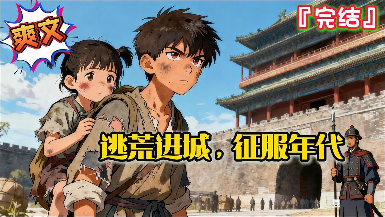 完结  兵王重生，一个十三岁的逃荒者身上，背着六岁的妹妹，一路艰难坎坷，来到四九城… #爽文 #小说 #有聲書 #有声小说 #完结文 #有声书 #完結 #穿越 #逃荒 #重生 #四合院 #一口气看完