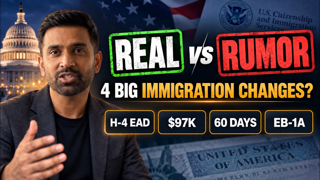 H-1B, H-4 EAD, 60-Day Rule: What Is Actually Changing?