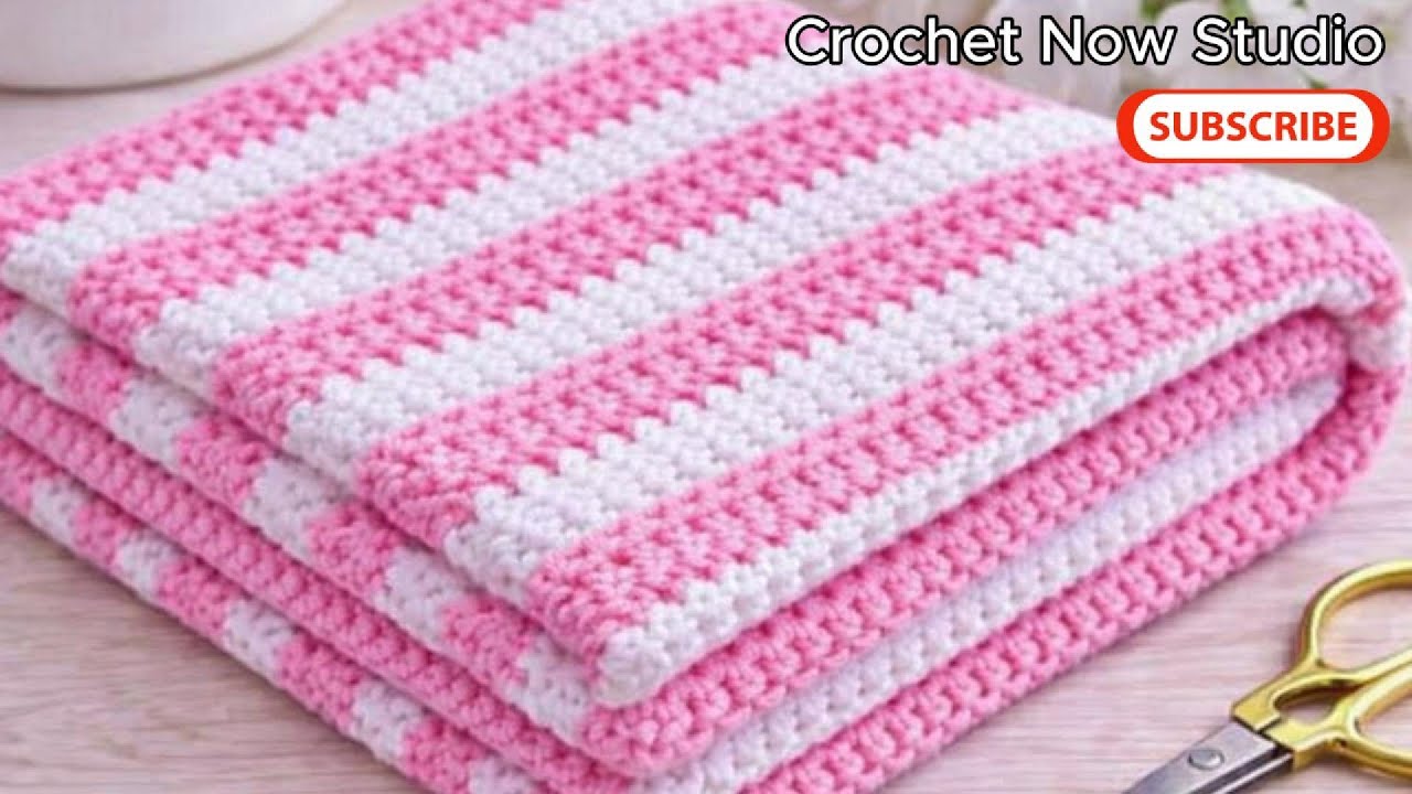 🧶 3 Days to a Gorgeous Blanket | You've Never Seen Such an Easy and Beautiful Crochet Pattern