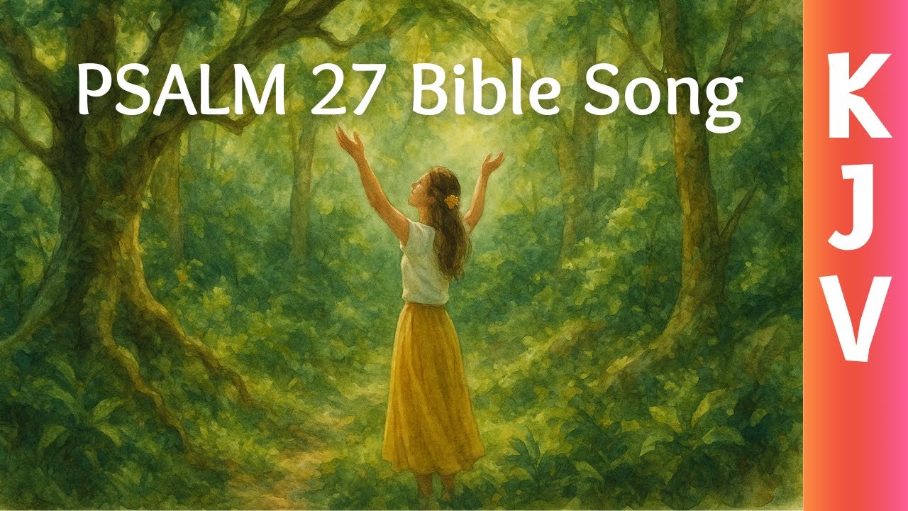 Psalm 27 KJV Bible Song – Word for Word Scripture Song – The Lord Is My Light Worship Music