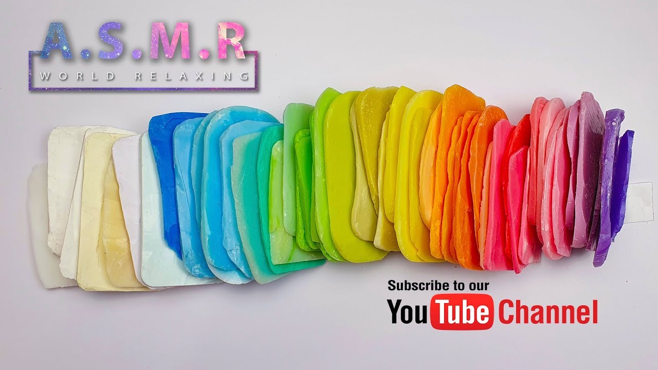 ASMR Soap Bar Crunching, Relaxing Video