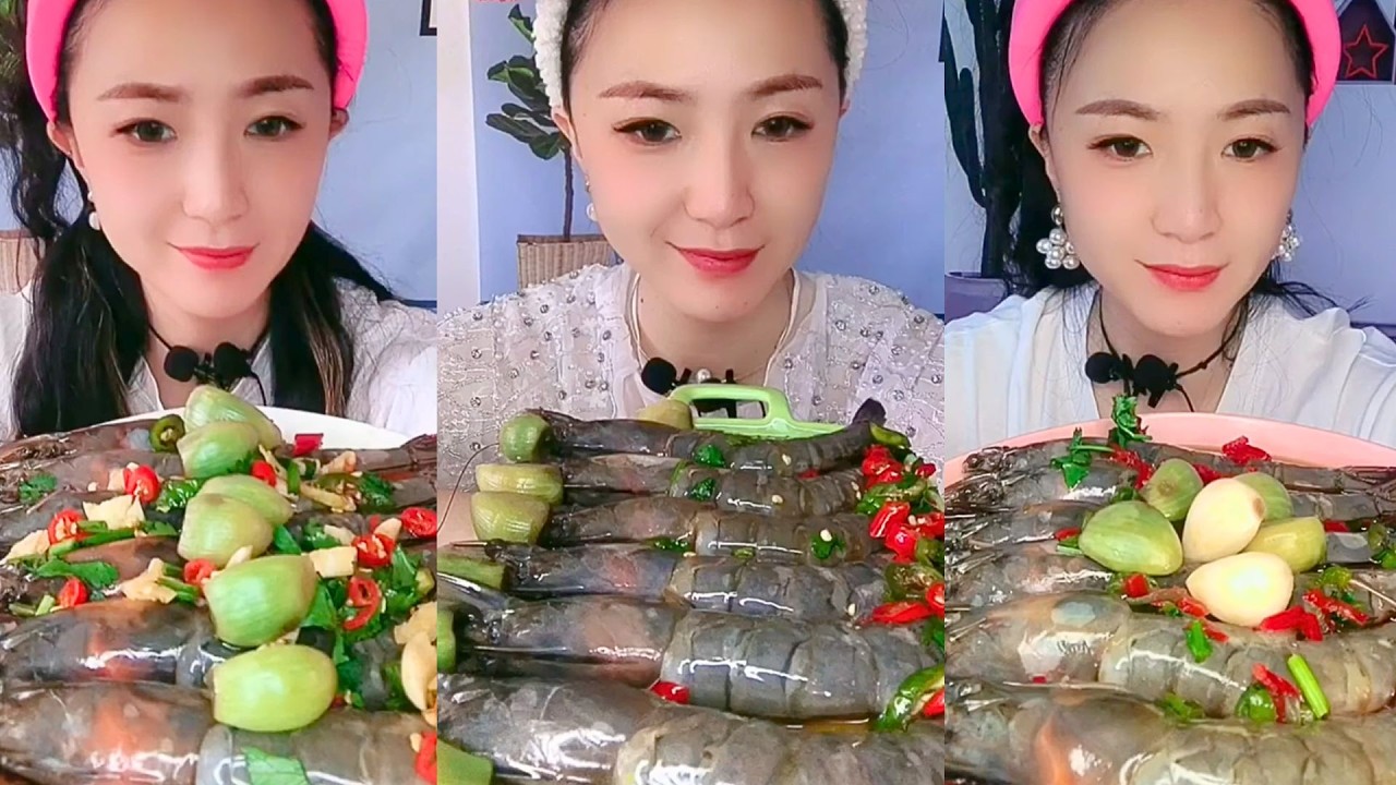 Satisfying Eating Sounds with Colorful ASMR Crunchy Mukbang Compilation #247