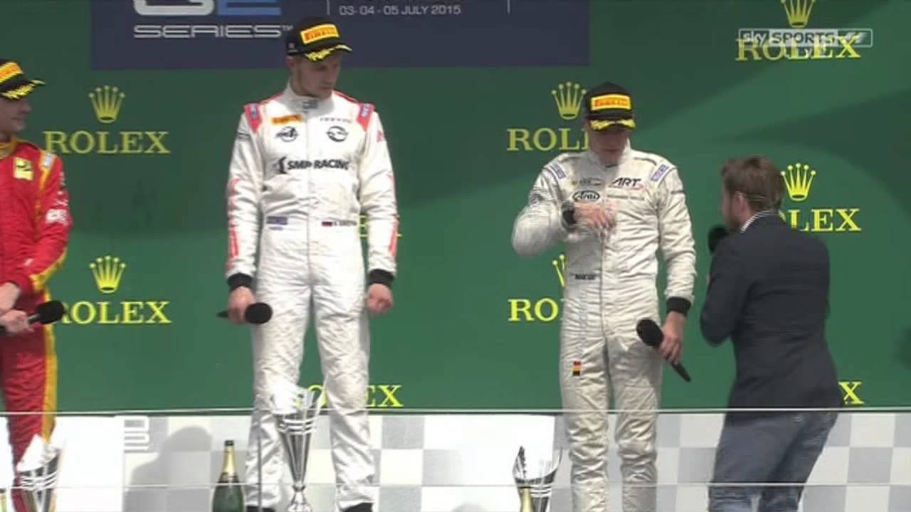 GP2 2015. Silverstone. Первая победа Сергея Сироткина!