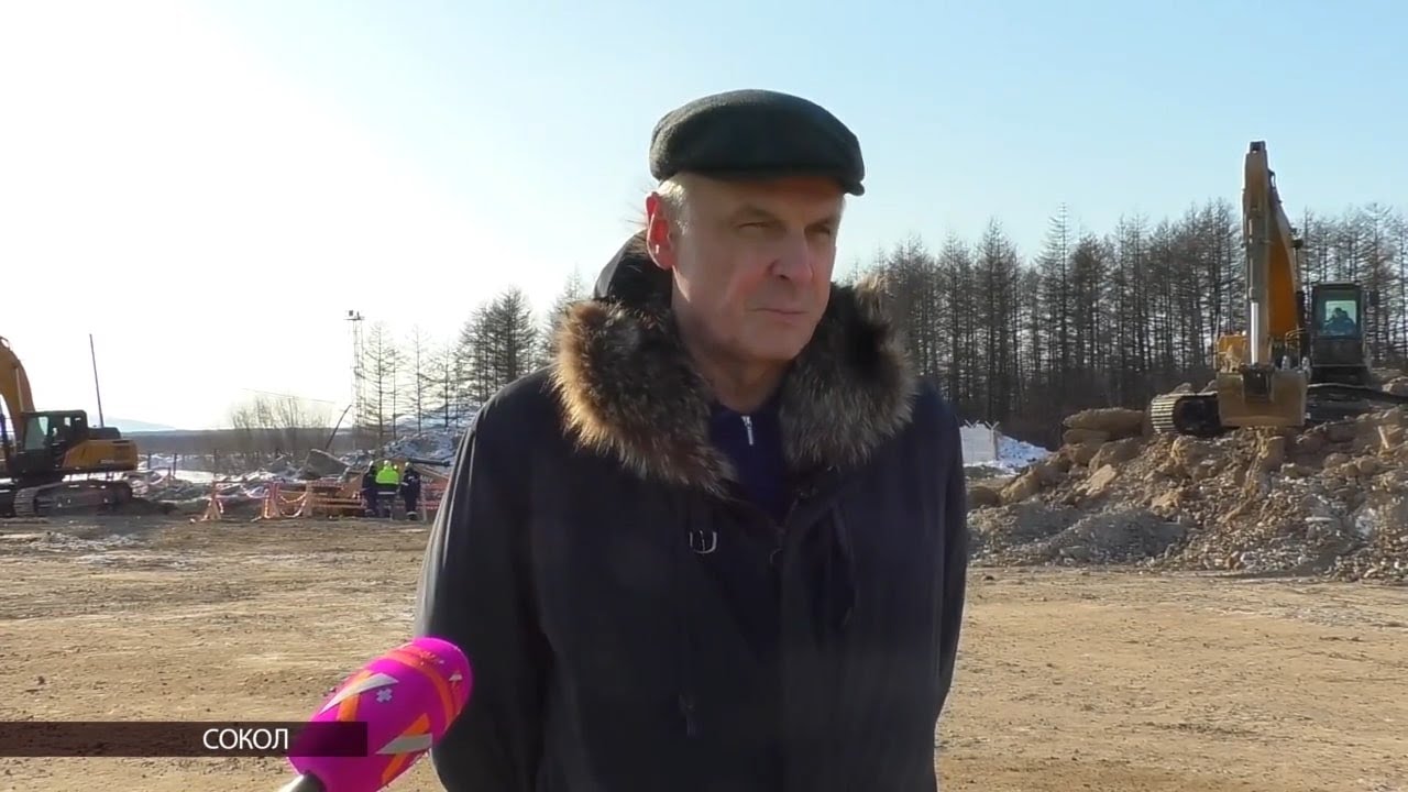 Строители начали возводить фундамент аэровокзального комплекса аэропорта Магадан