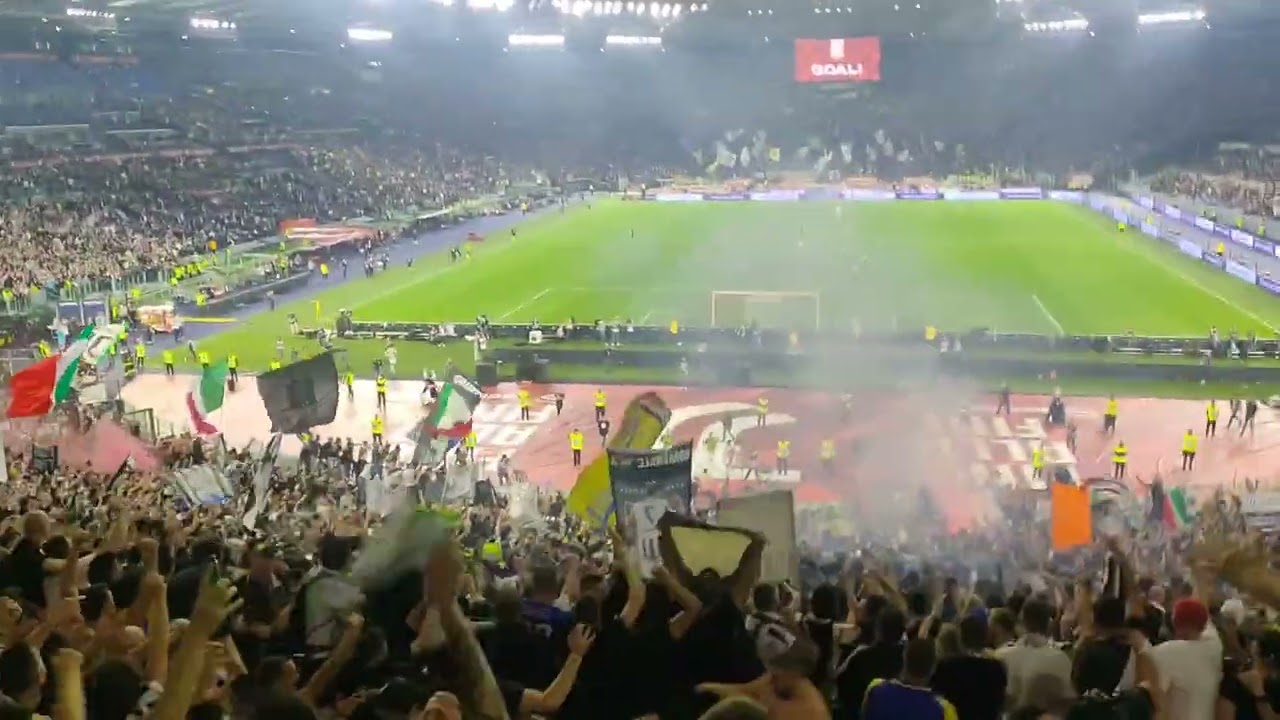 finale coppa Italia Juventus - Inter gol Vlahovic