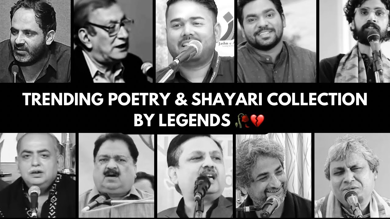 Trending Poetry & Shayari Collection By Legends || Two lines shayari Collection || rang_e_ishq ||