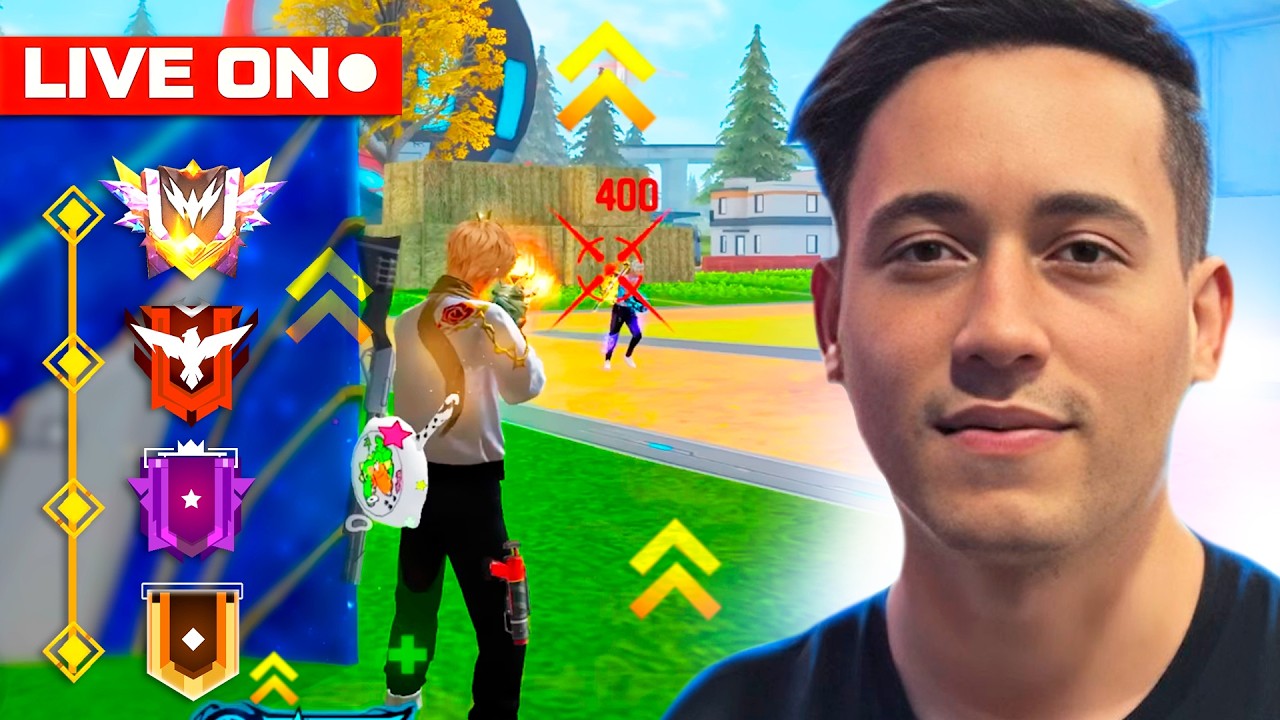 4 DIA LIVE INFINITA ! TOP 1 DESAFIANTE NOVA TEMPORADA 🔴 FREE FIRE AO VIVO 🔴 LEVELUP FF MOBILE