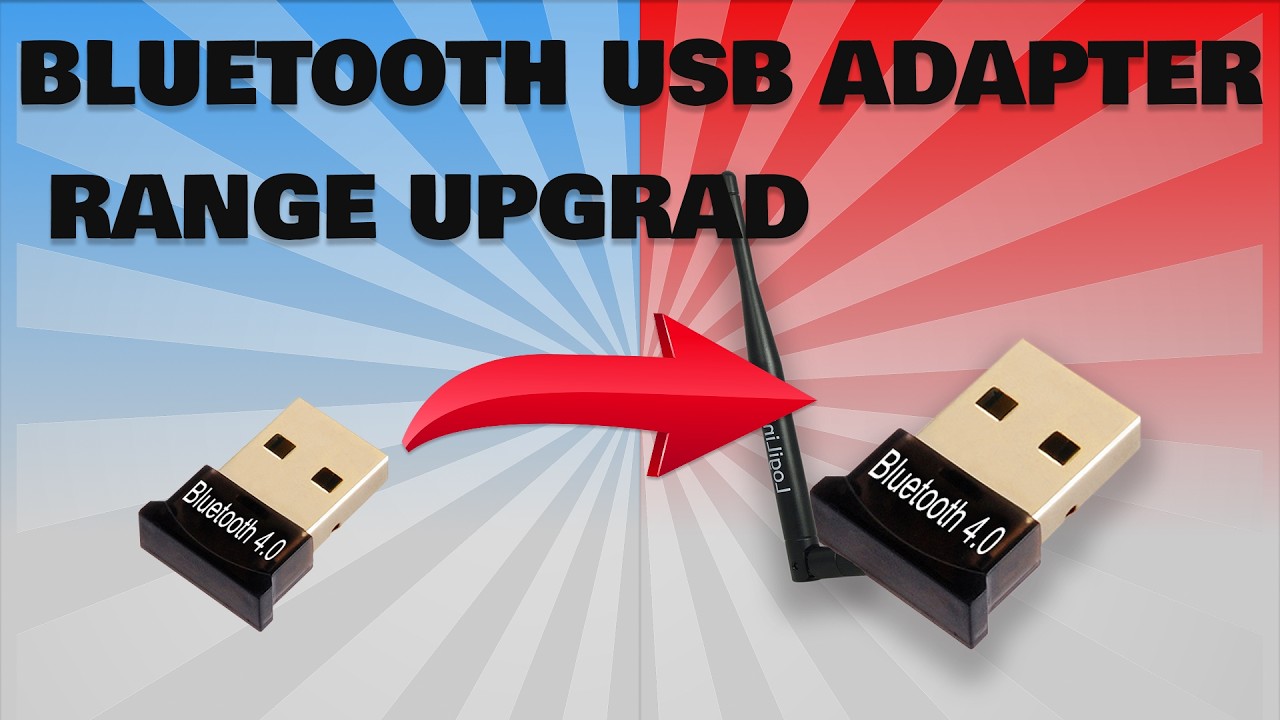 Bluetooth USB adapter range upgrade