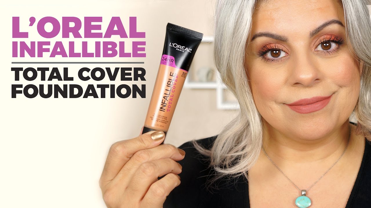 L'Oreal Infallible Total Cover Foundation💄 First Impression & Demo