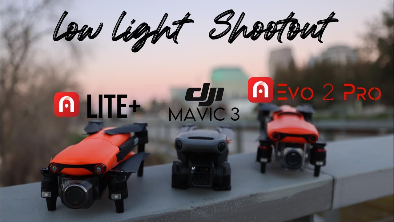 Autel Evo Lite+ Low LIght Shootout | Lite+ vs. Evo 2 Pro vs. Mavic 3