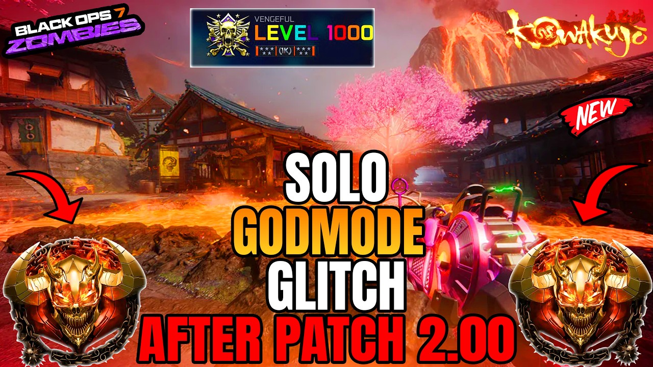 Black Ops 7 Zombies Glitches: Kawakojo Solo Semi Godmode Glitch! (BO7 Zombies Glitches)