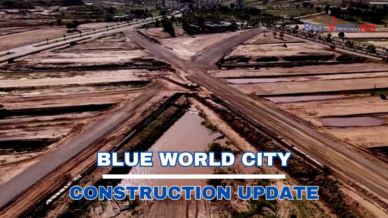 Tourism Business District Construction Update - Blue World City