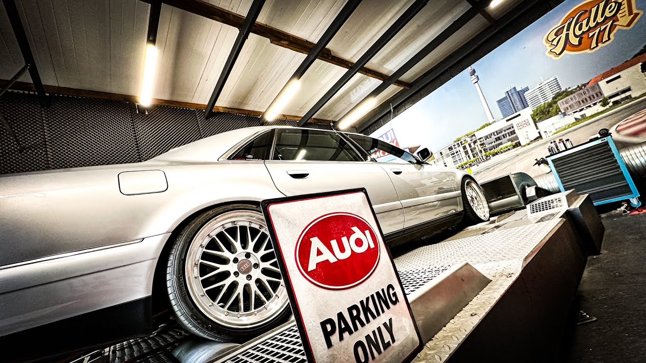 Prüfstandstag der Audi V8 Gemeinschaft in der @Halle77 in Dortmund