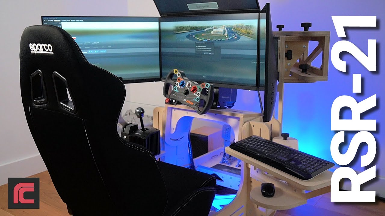 The F1 engineering of a wood sim rig