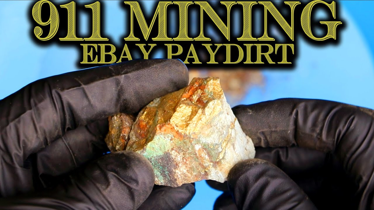 Gold Prospecting at Home #63 - 911 Mining & Prospecting Paydirt (ebay) Sample #01