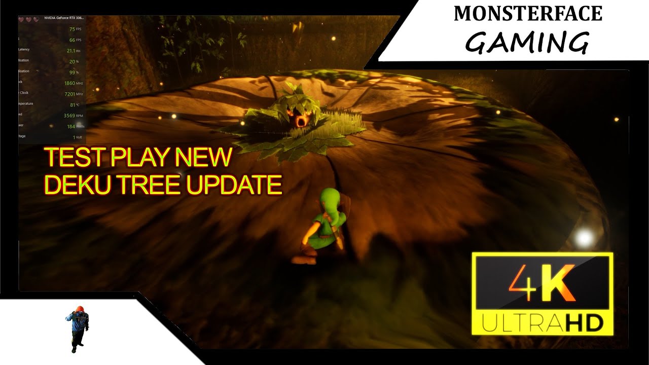Ocarina of Time - Inside Deku Tree Map Update ( Unreal Engine 5 ) By Cryzenx 4K