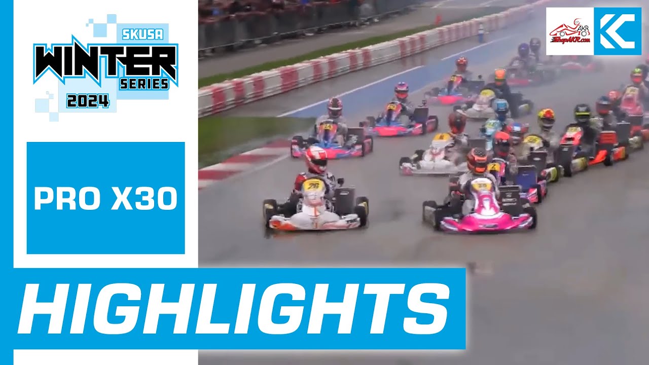 2024 SKUSA Winter Series Round 2 Highlights: Pro X30