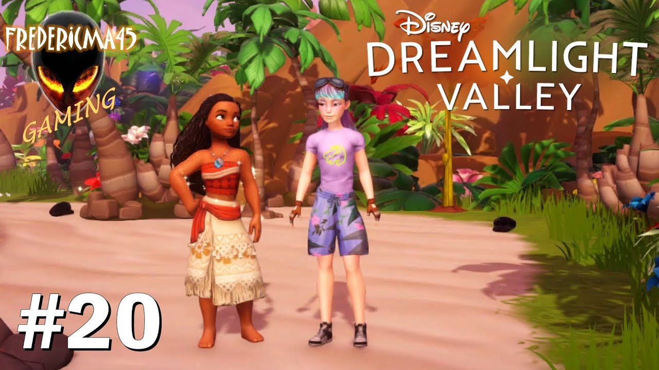 Disney Dreamlight Valley [FR] Mon Royaume pour un Parchemin & Jusqu'où iras-tu ? (Maui & Vaiana) #20